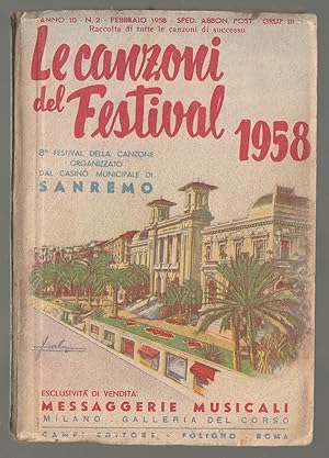 Le canzoni del Festival 1958