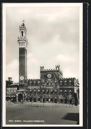 Cartolina Siena, Palazzo Pubblico