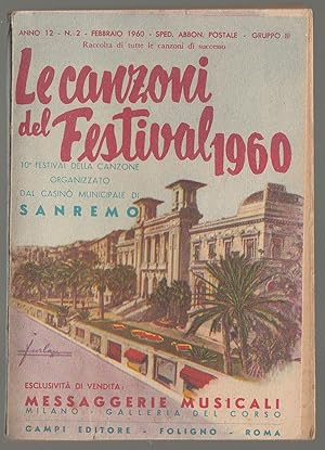 Le canzoni del Festival 1960