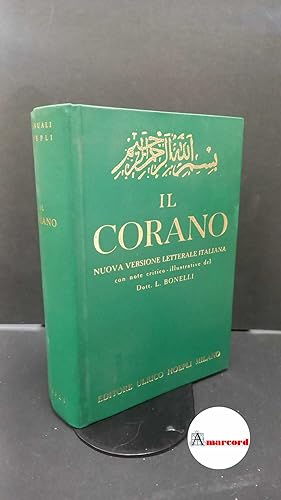 Seller image for Bonelli, Luigi. Il Corano Milano Hoepli, 1969 for sale by Amarcord libri