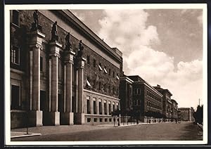 Cartolina Bari, Palazzo delle Finanze, Corso della Vittoria