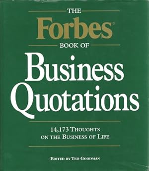 Seller image for The Forbes Book of Business Quotations for sale by WeBuyBooks