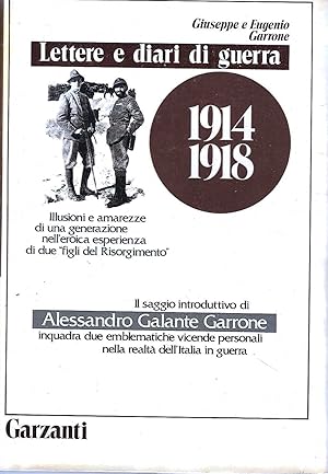 Lettere e diari di guerra 1914-1918