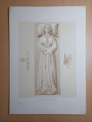 Imagen del vendedor de GRABADO N� XXXIV. Iconograf�a espa�ola. Colecci�n de retratos, estatuas, mausoleos y dem�s monumentos in�ditos de reyes, reinas, grandes capitanes, escritores, etc. Desde el siglo XI hasta el XVII. a la venta por MUNDUS LIBRI- ANA FORTES