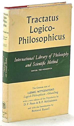 Seller image for Tractatus Logico-Philosophicus: The German text of Ludwig Wittgenstein's Logisch-philosophische Abhandlung. for sale by Muir Books -Robert Muir Old & Rare Books - ANZAAB/ILAB