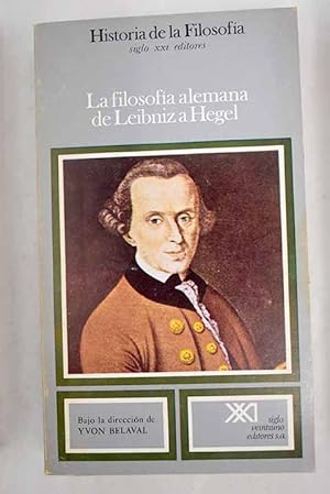 Imagen del vendedor de La Filosofa alemana, de Leibniz a Hegel a la venta por Alcan Libros