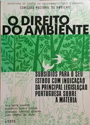 O DIREITO DO AMBIENTE.