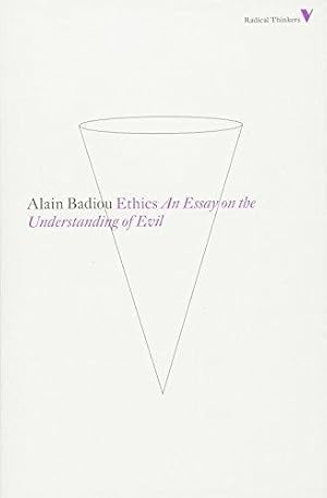 Seller image for Ethics: An Essay on the Understanding of Evil (Radical Thinkers) (Radical Thinkers Set 07) for sale by WeBuyBooks