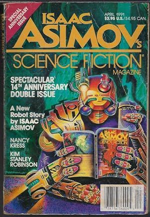 Immagine del venditore per Isaac ASIMOV'S Science Fiction: April, Apr. 1991 ("Beggars in Spain") venduto da Books from the Crypt