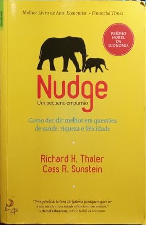 Seller image for NUDGE: UM PEQUENO EMPURRO. for sale by Livraria Castro e Silva