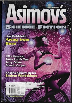 Imagen del vendedor de ASIMOV'S Science Fiction: September, Sept. 2009 a la venta por Books from the Crypt