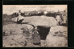 Ansichtskarte Locmariaquer, Un Dolmen