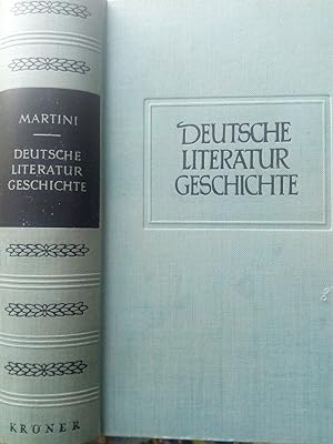 Seller image for Deutsche Literaturgeschichte. Von den Anfngen bis zur Gegenwart for sale by Versandantiquariat Jena