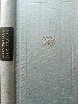 Seller image for Die Essais (Sammlung Dieterich, Bd. 137) for sale by Versandantiquariat Jena