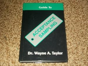 Bild des Verkufers fr Guide to Acceptance Sampling zum Verkauf von WeBuyBooks