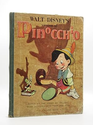 Seller image for Walt Disney's Version of Pinocchio for sale by Tarrington Books