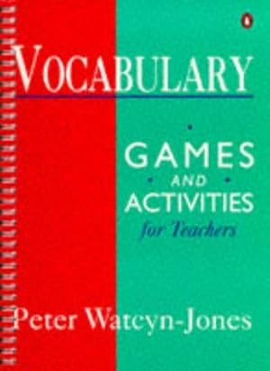 Seller image for Vocabulary Games and Activities for Teachers (Penguin English Photocopiables Series) for sale by WeBuyBooks 2