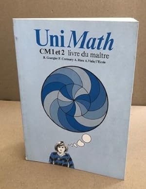 uni maths cm1 2 maitre