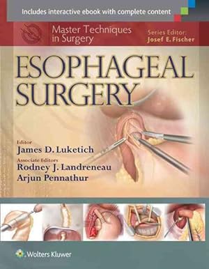 Bild des Verkufers fr Esophageal Surgery zum Verkauf von GreatBookPrices