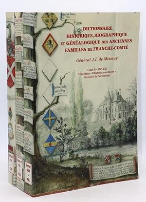 Imagen del vendedor de Dictionnaire historique, biographique et gnalogique des anciennes familles de Franche-Comt. Coll. "Filiations comtoises". a la venta por Librairie Le Trait d'Union sarl.