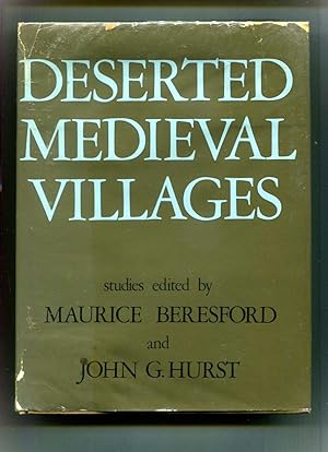 Seller image for Deserted Medieval Villages. Studies. for sale by Tyger Press PBFA