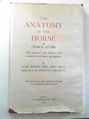 Seller image for The anatomy of the horse for sale by Cotswold Internet Books