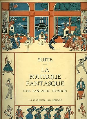 Seller image for Suite from La Boutique Fantasque (The Fantastic Toyshop) Ballet in One Act | Complete Piano Score [Vintage Piano Solo Sheet Music] for sale by Little Stour Books PBFA Member