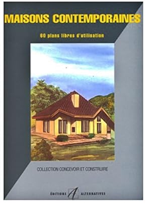Bild des Verk�ufers f�r MAISONS CONTEMPORAINES (PLANS, FACADES, DESCRIPTIFS) zum Verkauf von Ammareal