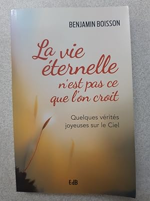 Image du vendeur pour La vie ternelle n'est pas ce que l'on croit - Quelques vrits joyeuses sur le ciel mis en vente par Dmons et Merveilles