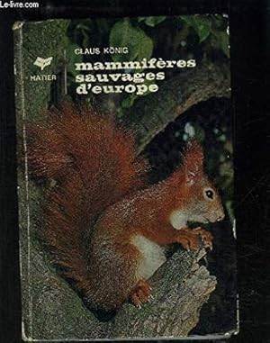 Immagine del venditore per MAMMIFERES SAUVAGES D EUROPE venduto da Ammareal