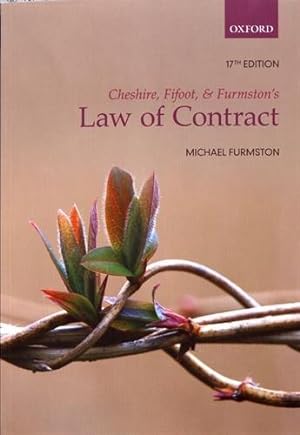 Seller image for Cheshire, Fifoot, and Furmston's Law of Contract for sale by WeBuyBooks