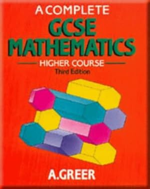 Immagine del venditore per Higher Course (A Complete GCSE Mathematics) venduto da WeBuyBooks