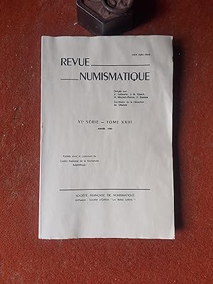 Revue Numismatique 1981. VIe Série - Tome XXIII