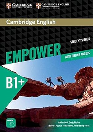 Bild des Verkufers fr Cambridge English Empower Intermediate Student's Book with Online Assessment and Practice and Online Workbook zum Verkauf von WeBuyBooks