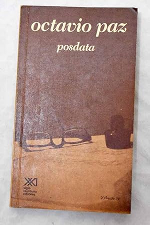 Image du vendeur pour Posdata mis en vente par Alcan Libros