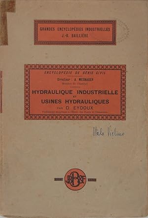 Seller image for Hydraulique industrielle et usines hydrauliques for sale by FABRISLIBRIS