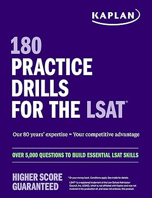 Bild des Verk�ufers f�r 180 Practice Drills for the Lsat: Over 5,000 Questions to Build Essential LSAT Skills zum Verkauf von moluna