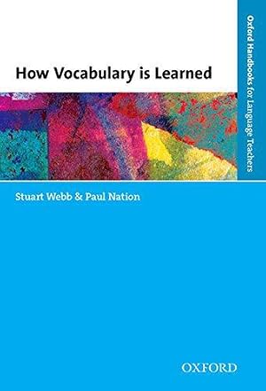 Bild des Verkufers fr How Vocabulary is learned zum Verkauf von WeBuyBooks