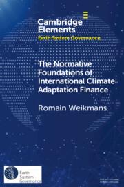 Bild des Verk�ufers f�r The Normative Foundations of International Climate Adaptation Finance zum Verkauf von moluna