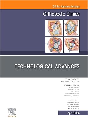 Bild des Verk�ufers f�r Technological Advances, An Issue of Orthopedic Clinics zum Verkauf von moluna