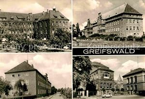 Postkarte Carte Postale 72632620 Greifswald Ernst Moritz Arndt Universitaet Kliniken Greifswald