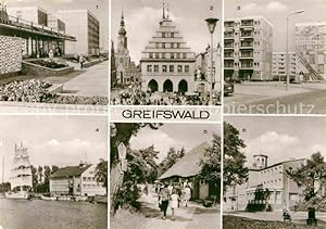 Postkarte Carte Postale 72647436 Greifswald Dubnaring in Schoenwalde Seesportschule Ludwigsburg G...