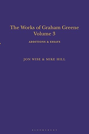 Bild des Verk�ufers f�r The Works of Graham Greene, Volume 3: Additions & Essays zum Verkauf von moluna
