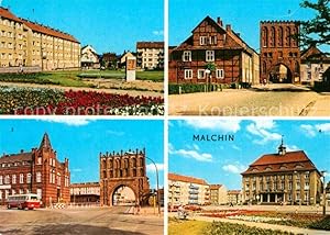 Postkarte Carte Postale 72630168 Malchin Demmin Kalensches-Tor Steintor Karl-Dressel-Strasse Malchin