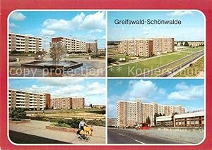 Postkarte Carte Postale 72682584 Greifswald Neubaugebiet Schoenwalde 1 Greifswald