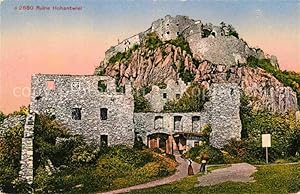 Postkarte Carte Postale 42673673 Hohentwiel Ruine Singen (Hohentwiel)