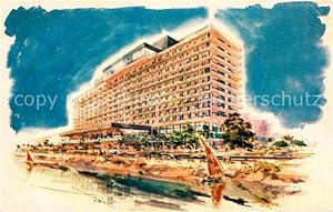 Postkarte Carte Postale 12711089 Cairo Egypt Hotel Hilton