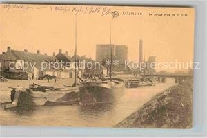 Postkarte Carte Postale 42723746 Diksmuide Flandre Hafen