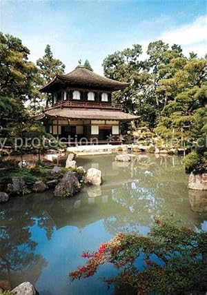 Postkarte Carte Postale 72742871 Kyoto Ginkakuji Temple Kyoto