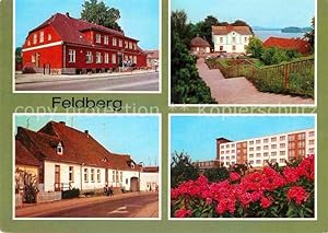 Postkarte Carte Postale 72750685 Feldberg Mecklenburg Rathaus FDGB Erholungsheim Freundschaft Apo...